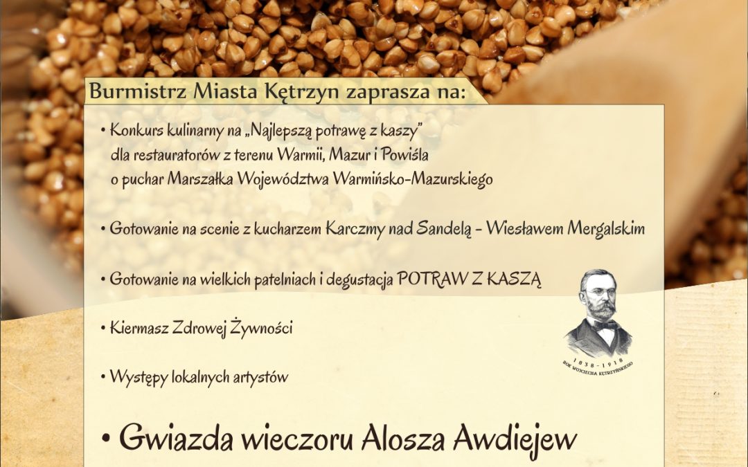 III MAZURSKIE ŚWIĘTO KASZY 12.08.2018 15:00