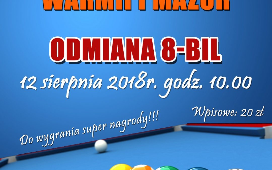 BALTIC CUP 2018 GRAND PRIC WARMII I MAZUR 12.08.2018 10:00