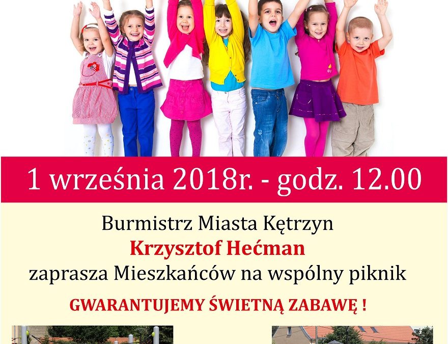 Piknik Rodzinny w Parku Rodzinnym przy ul. Poznańskiej 01.09.2018 12:00