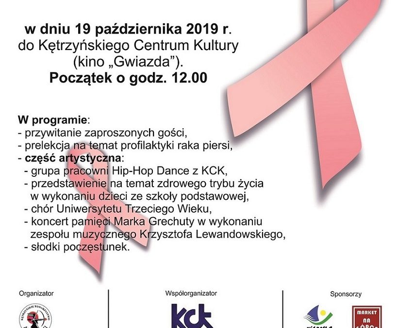 Obchody Dnia Różowej Wstążeczki 19.10.2019 12:00